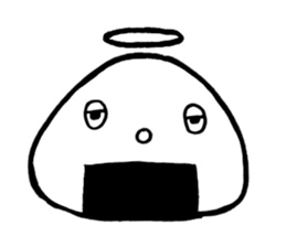 Angel Onigiri sticker #10919411
