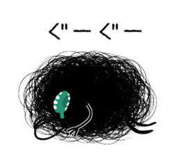 Mouth only guy sticker #10919586