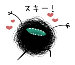 Mouth only guy sticker #10919592