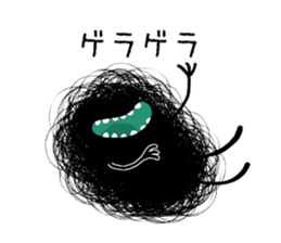 Mouth only guy sticker #10919595