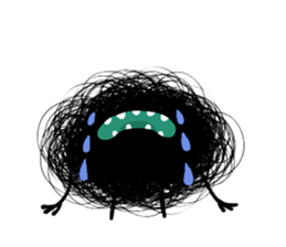 Mouth only guy sticker #10919596