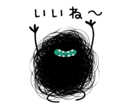 Mouth only guy sticker #10919598