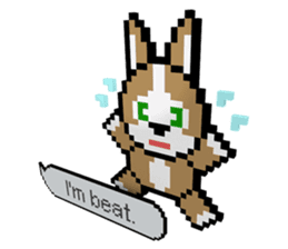 3D Pembroke Welsh Corgi Sticker sticker #10919969