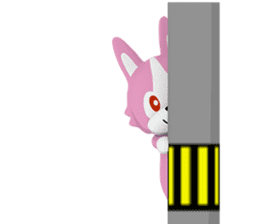 3D Pembroke Welsh Corgi Sticker sticker #10919974