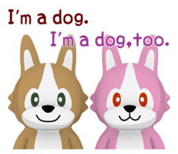 3D Pembroke Welsh Corgi Sticker sticker #10919975