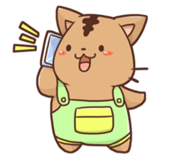 MofuTora-sticker sticker #10920183