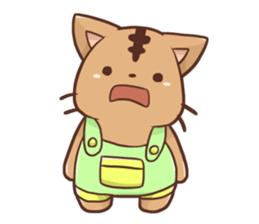 MofuTora-sticker sticker #10920194