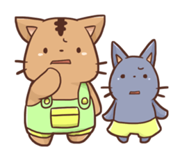 MofuTora-sticker sticker #10920198