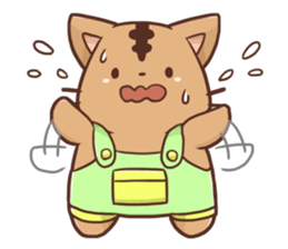 MofuTora-sticker sticker #10920203