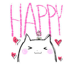 crayon neko-chan sticker #10920816