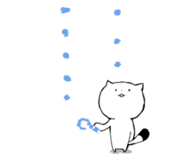 crayon neko-chan sticker #10920823