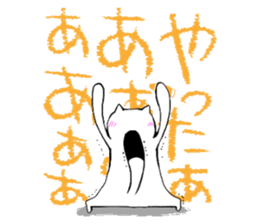 crayon neko-chan sticker #10920852