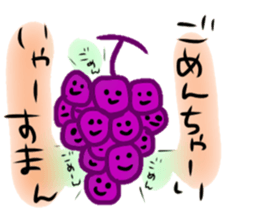 Vegetables and Fruits Sticker sticker #10921709