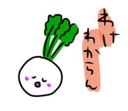 Vegetables and Fruits Sticker sticker #10921726
