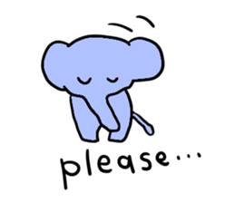 Elephant and Thai Fruits are Friends. sticker #10922070