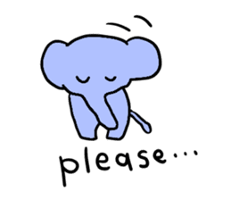 Elephant and Thai Fruits are Friends. sticker #10922070