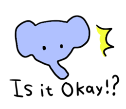 Elephant and Thai Fruits are Friends. sticker #10922075