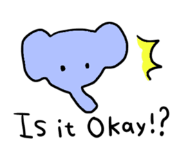 Elephant and Thai Fruits are Friends. sticker #10922075