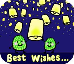 Elephant and Thai Fruits are Friends. sticker #10922077