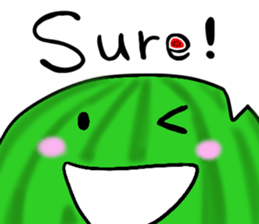 Elephant and Thai Fruits are Friends. sticker #10922078