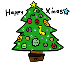 Elephant and Thai Fruits are Friends. sticker #10922084