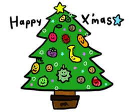 Elephant and Thai Fruits are Friends. sticker #10922084