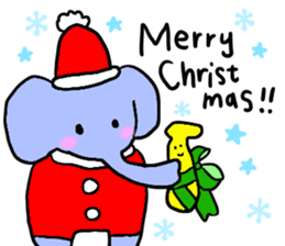 Elephant and Thai Fruits are Friends. sticker #10922085