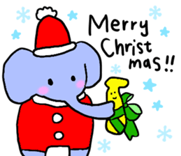 Elephant and Thai Fruits are Friends. sticker #10922085