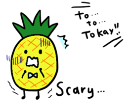 Elephant and Thai Fruits are Friends. sticker #10922086