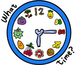 Elephant and Thai Fruits are Friends. sticker #10922089