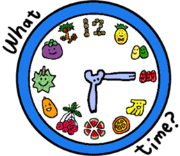 Elephant and Thai Fruits are Friends. sticker #10922089