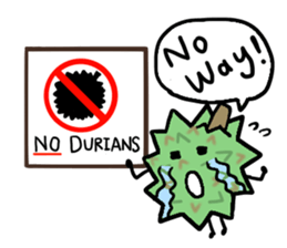 Elephant and Thai Fruits are Friends. sticker #10922093