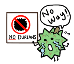 Elephant and Thai Fruits are Friends. sticker #10922093