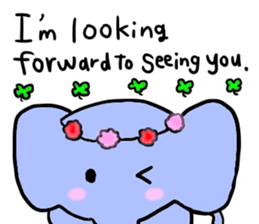 Elephant and Thai Fruits are Friends. sticker #10922095