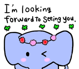 Elephant and Thai Fruits are Friends. sticker #10922095