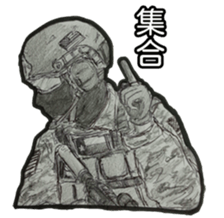 military sticker modern warfare sticker #10922137