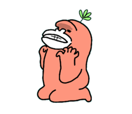 Dreaming Gorilla18 sticker #10922565