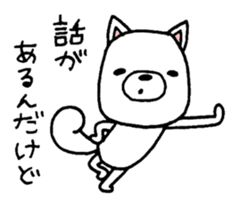 It is a dog willingly2 sticker #10922620