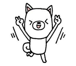 It is a dog willingly2 sticker #10922631