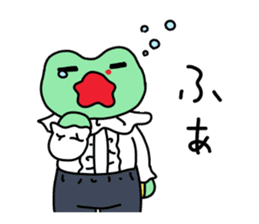 Nosebleed frog "RURU"2 sticker #10922840