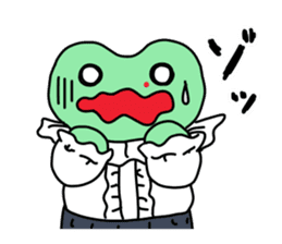 Nosebleed frog "RURU"2 sticker #10922844