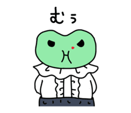 Nosebleed frog "RURU"2 sticker #10922848