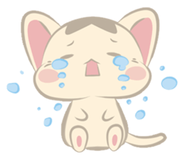 lazy meowww sticker #10922881