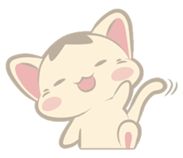lazy meowww sticker #10922883