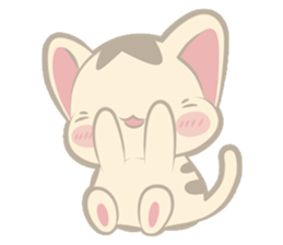 lazy meowww sticker #10922890