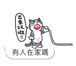 Bobble cat2 : toy story talk sticker #10923136