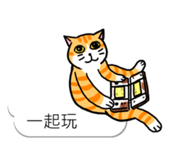 Bobble cat2 : toy story talk sticker #10923138