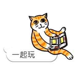 Bobble cat2 : toy story talk sticker #10923138