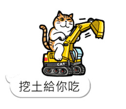 Bobble cat2 : toy story talk sticker #10923141