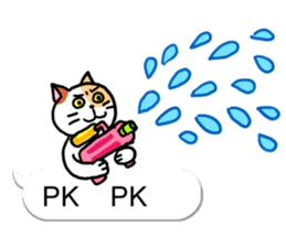 Bobble cat2 : toy story talk sticker #10923154